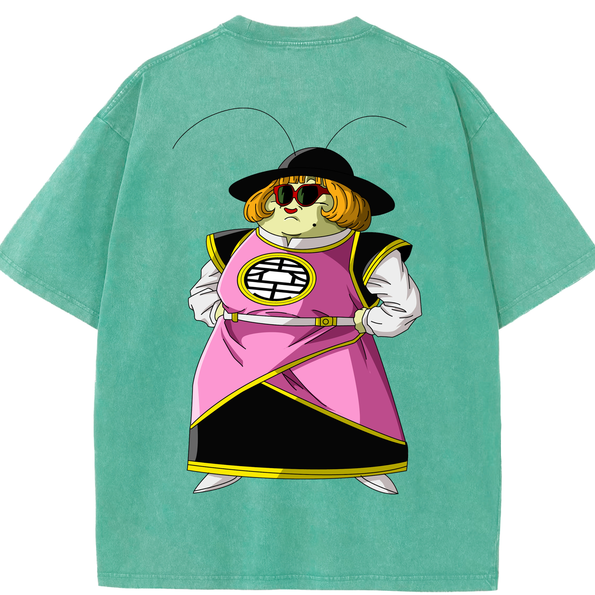（画像用） ドラゴンボール DRAGON BALL 綿100% ヴィンテージ風 半袖Tシャツ（背面プリント）